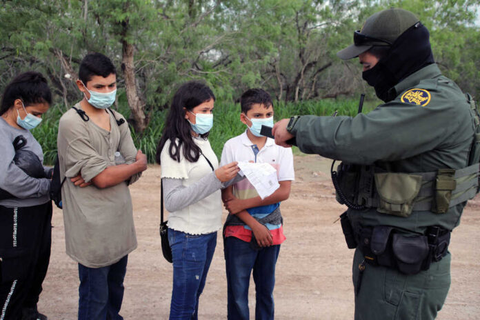 La,Joya,,Tx,,Usa,-,May,26,,2021:,A,Border