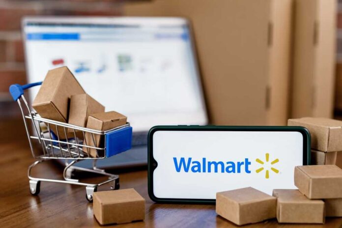 Kazan,,Russia,-,Oct,20,,2021:,Walmart,Is,An,American