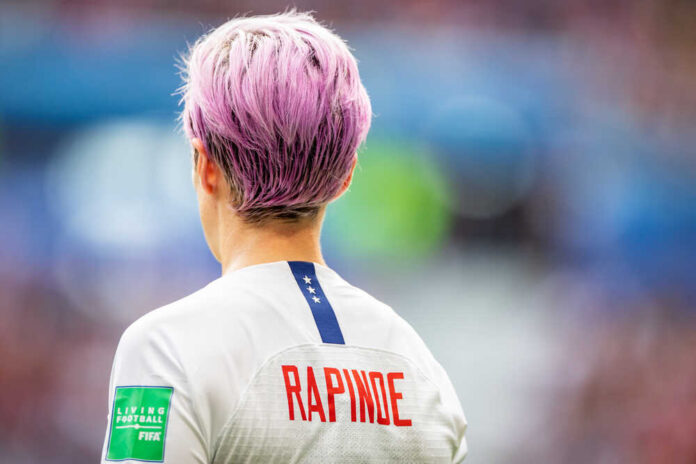 Lyon,,France,-,7,July,,2019:,Megan,Rapinoe,Of,Usa