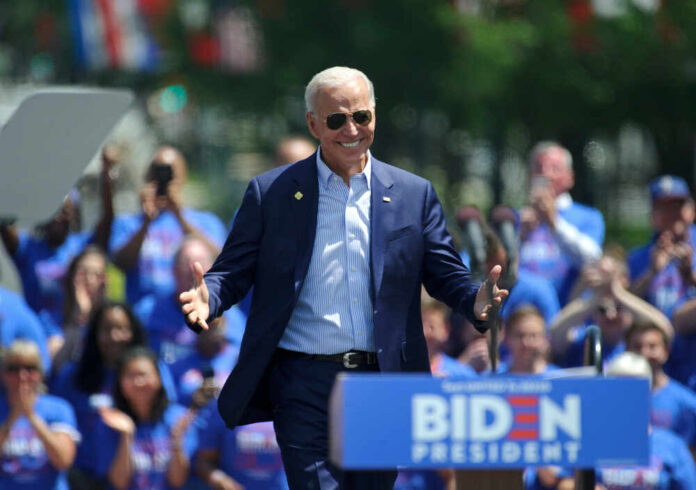 Philadelphia,-,May,18,,2019:,Former,Vice-president,Joe,Biden,Formally