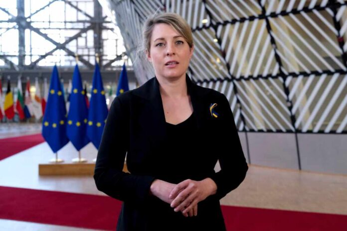 Melanie,Joly,,Minister,Of,Foreign,Affairs,Of,Canada,Speaks,To
