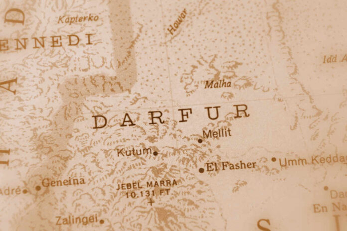Darfur,,A,Region,In,Western,Sudan,(selective,Sepia,Focus)