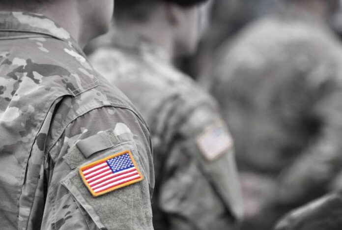 Veterans,Day.,Us,Soldiers.,Us,Army.,Usa,Patch,Flag,On