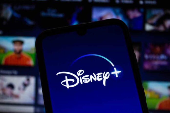 Smartphone,With,Disney+,Logo,Displayed,On,The,Screen.,Afyonkarahisar,,Turkey