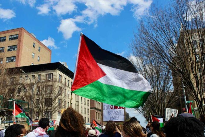 New,York,,Ny,Usa,-,April,20,,2024,:,Protesters
