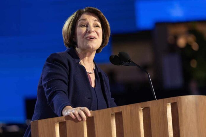 Chicago,,Illinois-,August,21,,2024:,Minnesota,Senator,Amy,Klobuchar,At