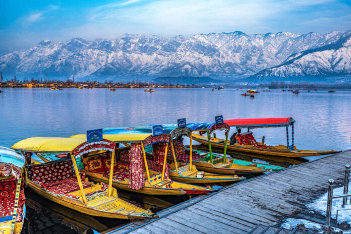 Srinagar,,Kashmir,,India,-,January,28,,2021,:,Beautiful,View