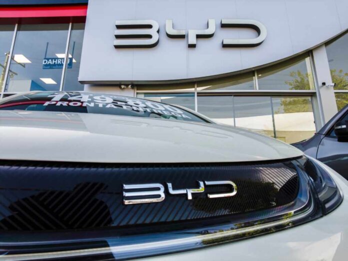 Sao,Paulo,,Sp,,Brazil,,February,20,,2024.,Byd,Ev,Retail