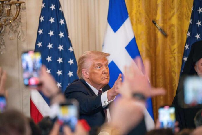 Washington,Dc,,United,States,,March,24,2025:,President,Trump,Tosses