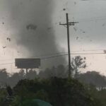 🚨😱Footage of a destructive Tornado in Three Rivers, Michigan