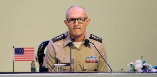 Pentagon PURGE — Army Chief FIRED Mid-War General Randy George, Chief of Staff of the US Army, seated at a conference table