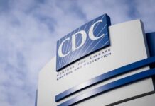 Sign of the Centers for Disease Control and Prevention building