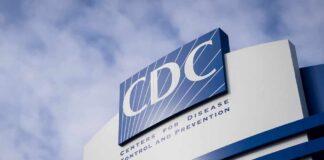 Sign of the Centers for Disease Control and Prevention building