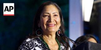 Representation Collides With Rising Crime Deb Haaland speaks after winning Democratic nomination for New Mexico governor