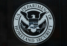 Seal of the U.S. Department of Homeland Security featuring an eagle and shield