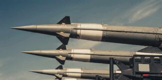 North Korea’s Nuke Math Terrifies Pentagon missiles mounted on a launcher