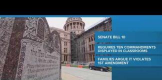 Court Clash Over Forced Faith In Schools Ten Commandments in Texas classrooms facing a new legal challenge
