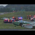 Emergency responders were dispatched to an aircraft crash involving State Police helicopter at Carli