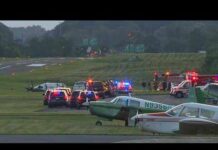 Police Helicopter Involved In Airport Collision Emergency responders were dispatched to an aircraft crash involving State Police helicopter at Carli