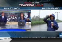 Terrifying Gusts Pound Big Island Tropical Storm Lala’s outer bands reach East Hawaii