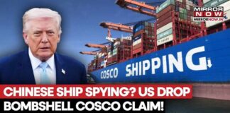 U.S. Officials Accuse Chinese Shipping Giant COSCO of Secretly Collecting Intelligence for Beijing