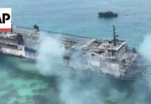 Dozens Dead, Count Keeps Shifting Aerial video shows the aftermath of a deadly fire on a ferry in the Philippines