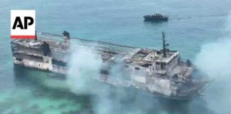 Dozens Dead, Count Keeps Shifting Aerial video shows the aftermath of a deadly fire on a ferry in the Philippines
