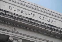 House Vote Stops Nine-Justice Court Plan Supreme Court building facade with classical columns