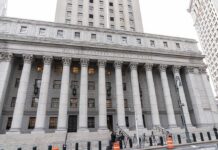 DOJ Torpedoes New York’s Mask Mandate United States courthouse with grand neoclassical columns
