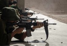 Instructor’s Shot Kills Teen Soldier Soldiers lying prone firing rifles at a shooting range