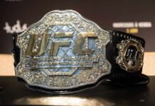UFC Star Transforms Prison – See How UFC championship belt on display